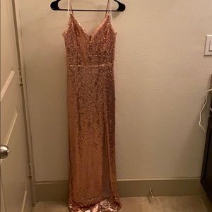 Sequin Evening Gown